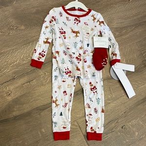 Bamboo Christmas Top and Bottom Set